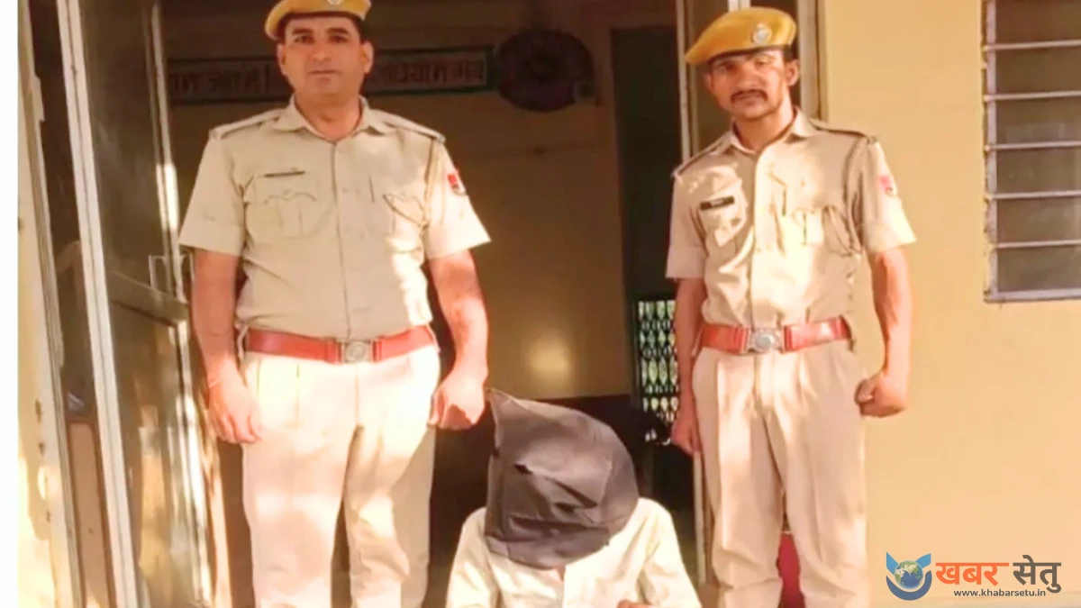 नाहरगढ़ थाना पुलिस ने बरनी नदी पुलिया के पास युवक को पकड़ा, 1 किलो 100 ग्राम गांजा जब्त; एनडीपीएस एक्ट में मामला दर्ज